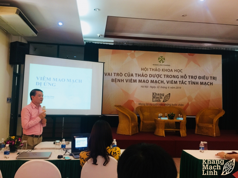 PGS TS Nguyễn Duy Hưng trình bày tại Hội thảo